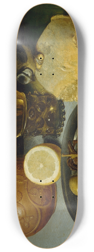 Georg Flegel - Still life 8.25 inch art skate deck