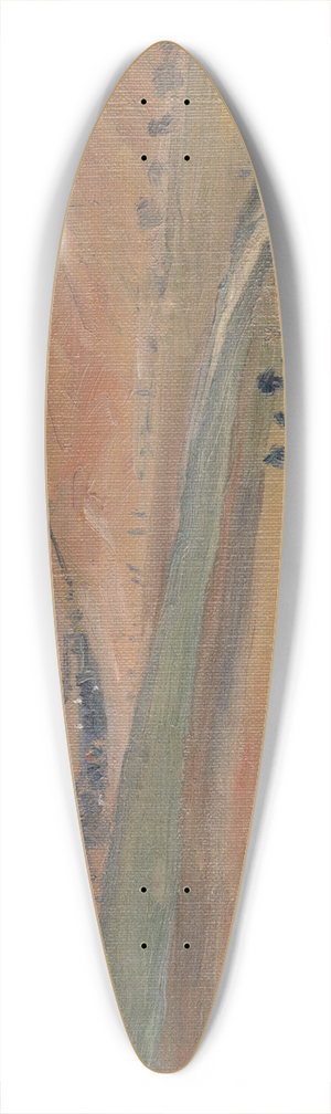 Jozef Hanula - Study Of Spi Landscape 39.3 inch art pintail longboard deck