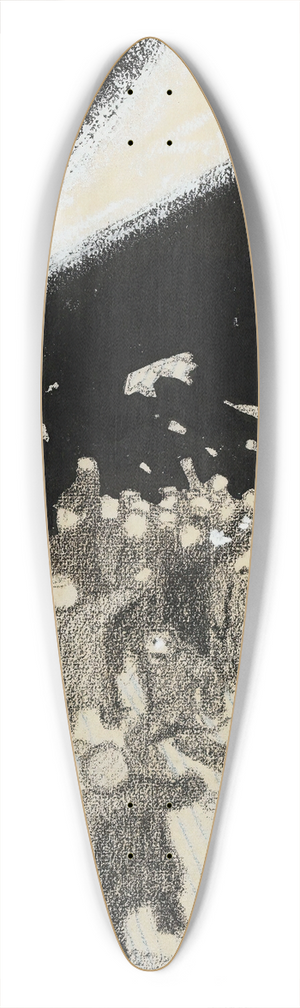 Juan Gris - Dception 39.3 inch art pintail longboard deck