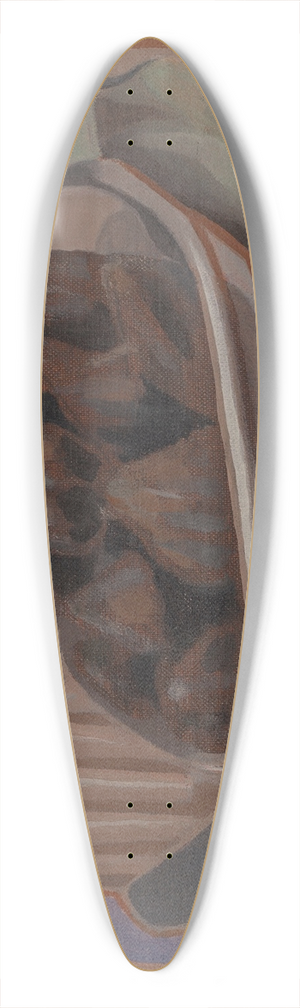 Juan Gris - Les figues 39.3 inch art pintail longboard deck