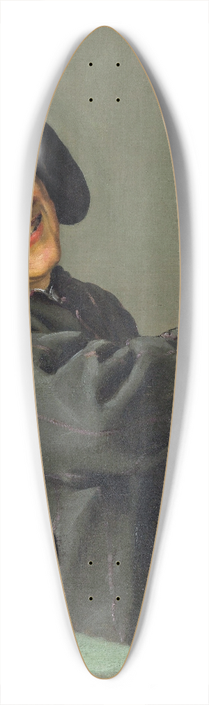 Judith Leyster - The Jolly Drinker 39.3 inch art pintail longboard deck