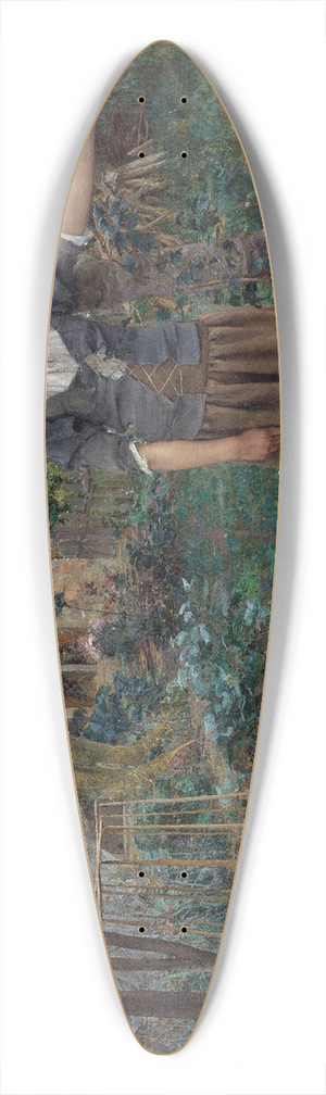 Jules Bastien-Lepage - Joan of Arc 39.3 inch art pintail longboard deck