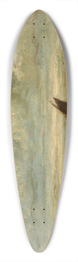 Jules Dupr - Marine 39.3 inch art pintail longboard deck