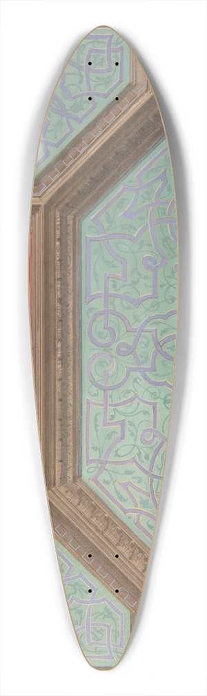 Jules-Edmond-Charles Lachaise - Design for Ceiling, Htel Hope 39.3 inch art pintail longboard deck