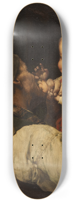 Georgios Jakobides - The Suffering of the Grandfather 8.25 inch art skate deck