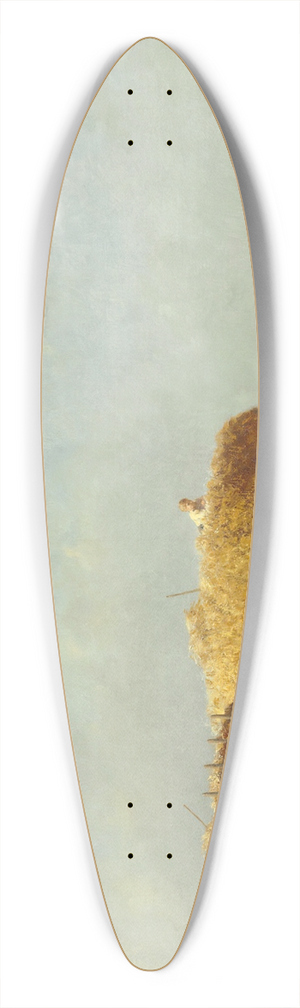 Jules-Jacques Veyrassat - The Noonday Meal 39.3 inch art pintail longboard deck