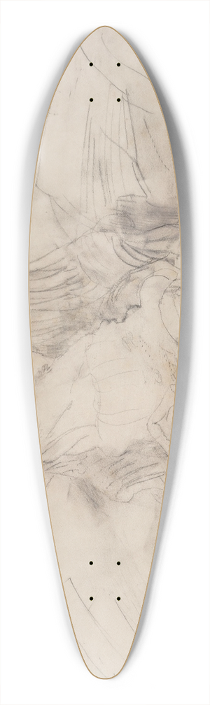 Jules Pascin - Le modle blond 39.3 inch art pintail longboard deck