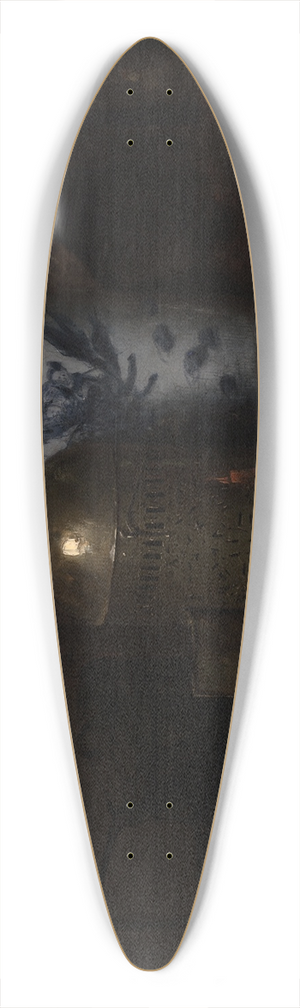Julian Alden Weir - Still Life in theStudio 39.3 inch art pintail longboard deck
