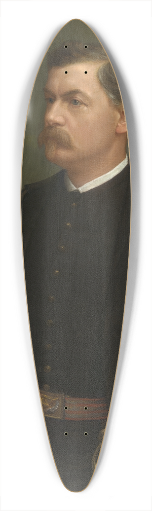 Julian Scott - George Brinton McClellan 39.3 inch art pintail longboard deck