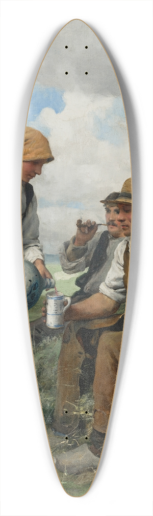 Julien Dupr - Les Moissonneurs 39.3 inch art pintail longboard deck