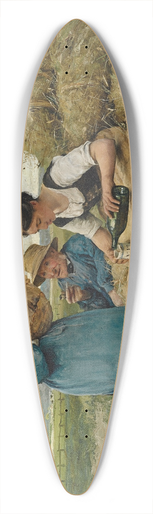 Julien Dupr - Lheure de djeuner 39.3 inch art pintail longboard deck