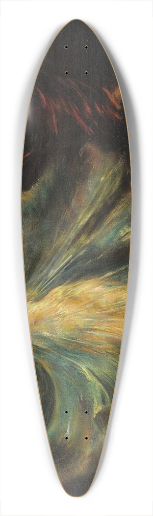 Julius Exter - Serpentintanz 39.3 inch art pintail longboard deck
