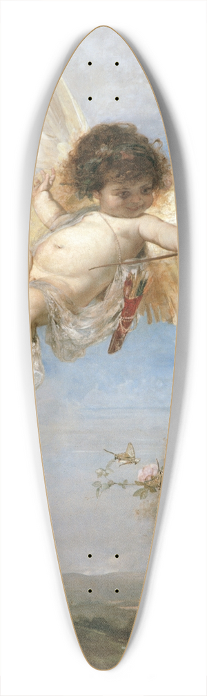 Julius Kronberg - Cupid 39.3 inch art pintail longboard deck