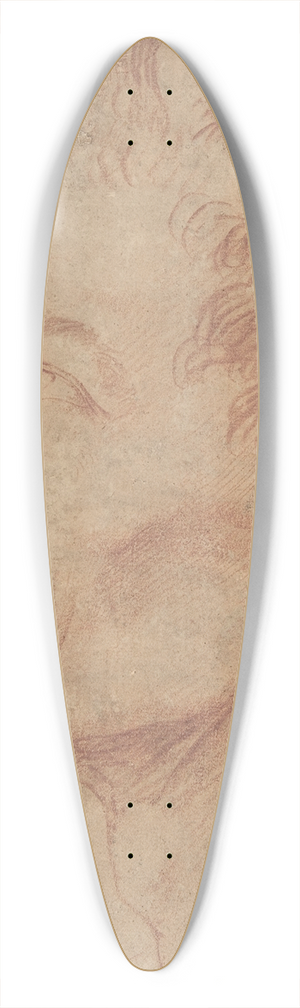 Jusepe de Ribera - Head of a Satyr Facing Left 39.3 inch art pintail longboard deck