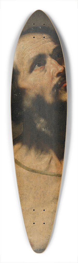 Jusepe de Ribera - Saint Andrew  a fragment 39.3 inch art pintail longboard deck