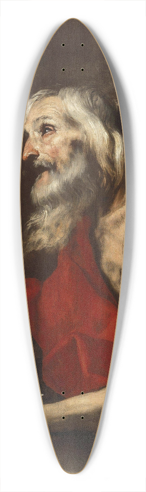 Jusepe de Ribera - Saint Jerome 39.3 inch art pintail longboard deck
