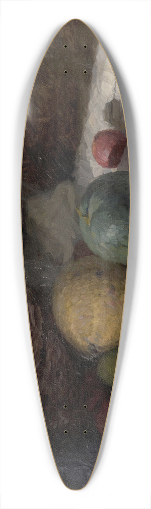 Kamil Stuchlk - Still Life with Fruit 39.3 inch art pintail longboard deck