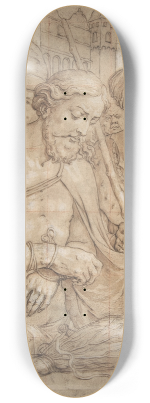 Georg Vischer - Christ Presented to the People 8.25 inch art skate deck