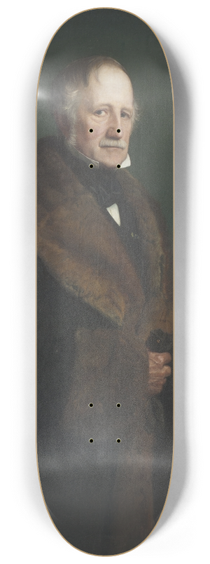 Georg Von Rosen - The Artists Father Col. Count Eugne von Rosen at the Age of 71 8.25 inch art skate deck
