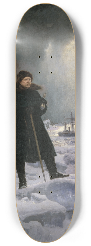Georg Von Rosen - The Explorer A.E. Nordenskild 8.25 inch art skate deck