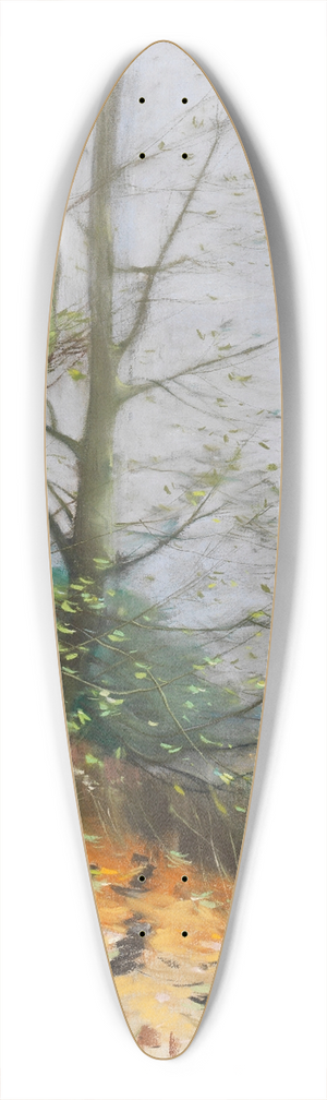 Karl Hagemeister - Herbst 39.3 inch art pintail longboard deck