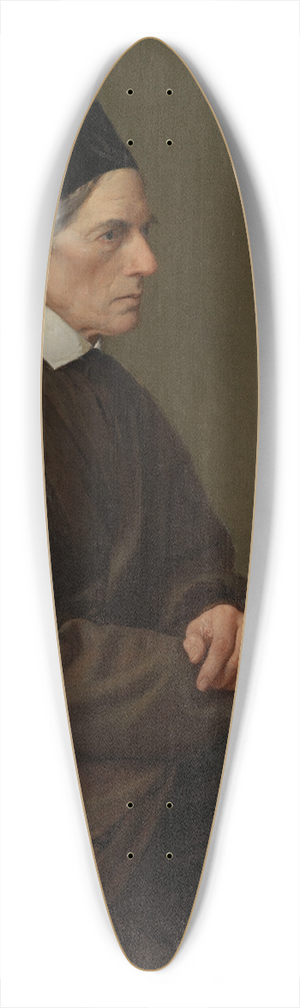 Karl Hoffmann - The Painter Johann Friedrich Overbeck 39.3 inch art pintail longboard deck