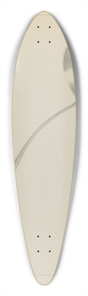 Karl Joubert - Silver Ladle 39.3 inch art pintail longboard deck