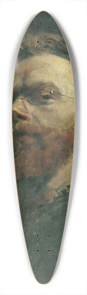 Karl Kpping - Selbstbildnis 39.3 inch art pintail longboard deck