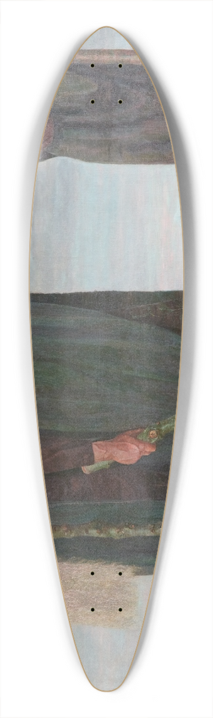 Karl Mediz - Die Eismnner 39.3 inch art pintail longboard deck