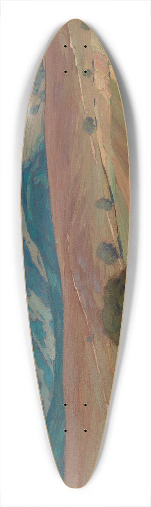 Karl Mutter - Der Belchen 39.3 inch art pintail longboard deck