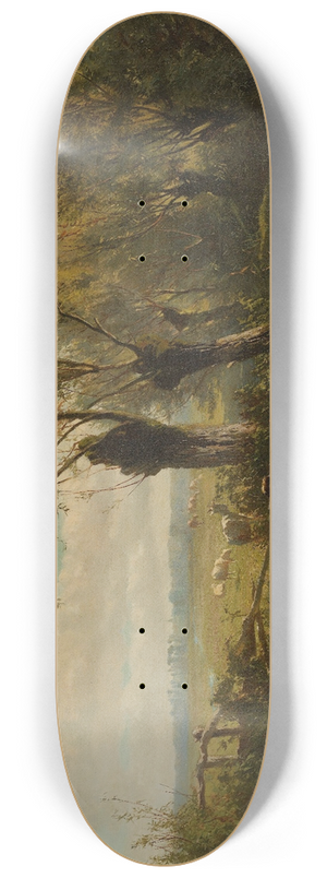 Gerard Bilders - Meadow near Oosterbeek 8.25 inch art skate deck