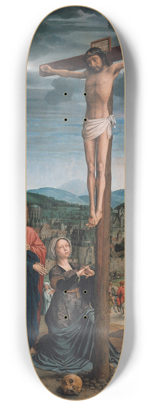 Gerard David - Christ on the Cross 8.25 inch art skate deck Gerard David - Christ on the Cross 8.25 inch art skate deck
