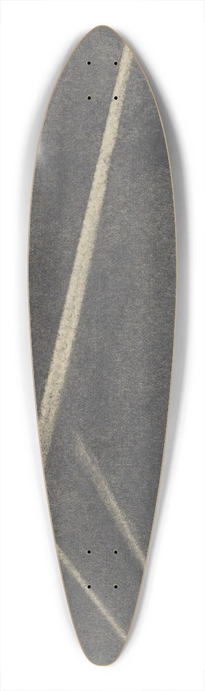 Karl Wiener - Scheinwerfer in der Mondesfinsternis - 39.3 inch art pintail longboard deck