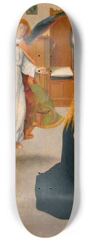 Gerard David - The Annunciation 8.25 inch art skate deck