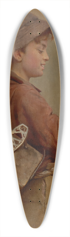 Karl Witkowski - Boy with an Apple 39.3 inch art pintail longboard deck