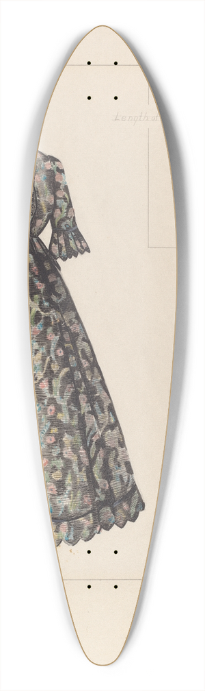 Katharine Morris - Dress 39.3 inch art pintail longboard deck