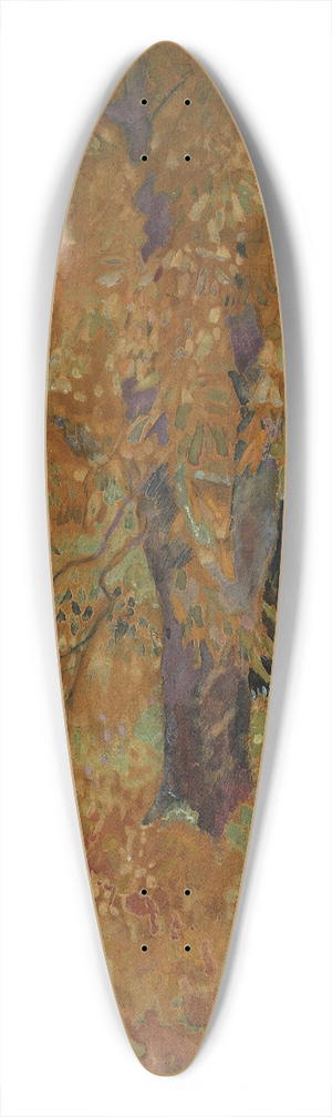 Kazimierz Sichulski - Autumn 39.3 inch art pintail longboard deck