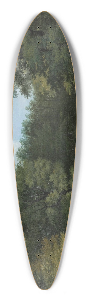 Kazimierz wan - Forest road 39.3 inch art pintail longboard deck