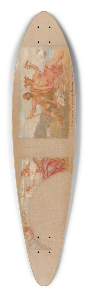 Kenyon Cox - Sketches for a Decoration of a Private Library B 39.3 inch art pintail longboard deck