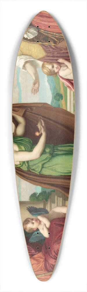 Kenyon Cox - Tradition 39.3 inch art pintail longboard deck