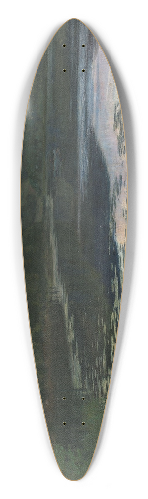 Kitty Kielland - Summer Night 39.3 inch art pintail longboard deck
