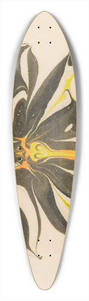 Koloman Moser - Butterfly 39.3 inch art pintail longboard deck