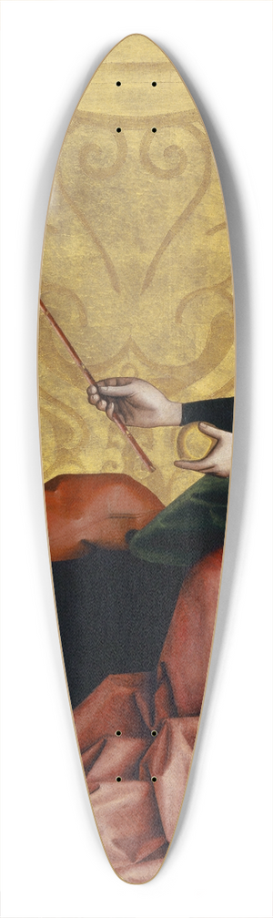 Konrad Witz - Esther before Ahasuerus 39.3 inch art pintail longboard deck
