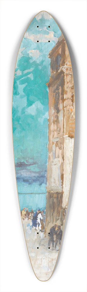 Konstantin Ivanovich Gorbatov - Capri 39.3 inch art pintail longboard deck
