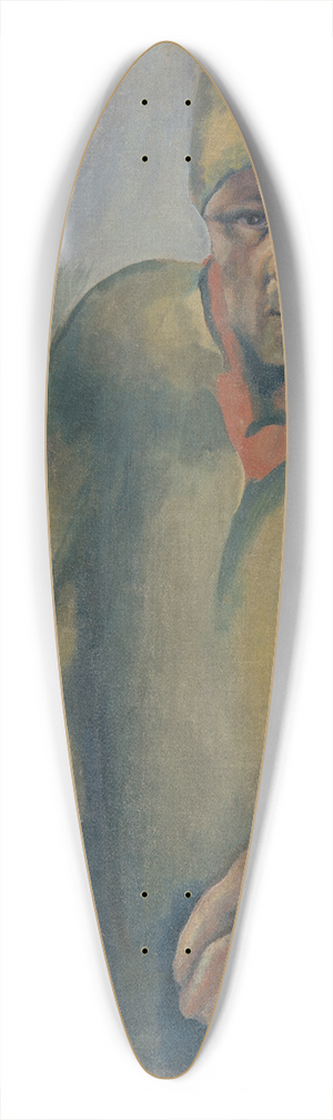 Kontantn Bauer - Agittor 39.3 inch art pintail longboard deck