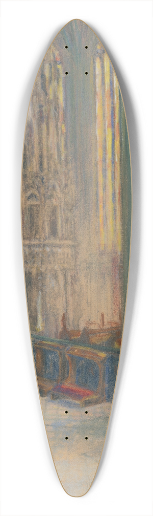 Kontantn Bauer - Interir koickho dmu 39.3 inch art pintail longboard deck