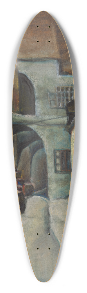 Kontantn Bauer - Koick dvor 39.3 inch art pintail longboard deck