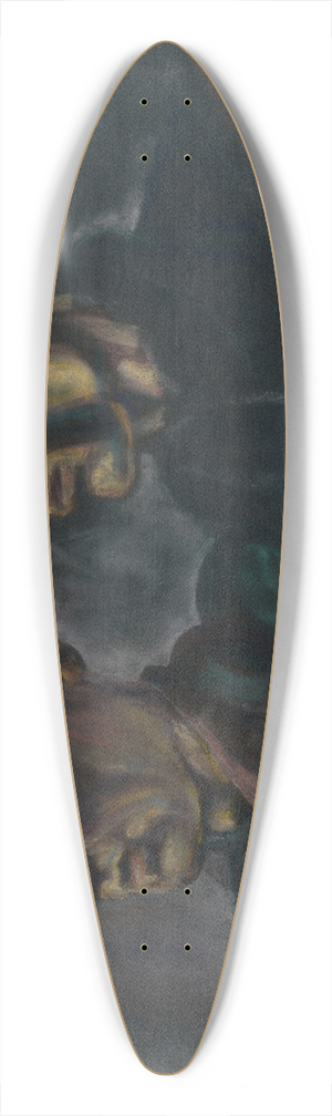 Kontantn Bauer - Tulci 39.3 inch art pintail longboard deck