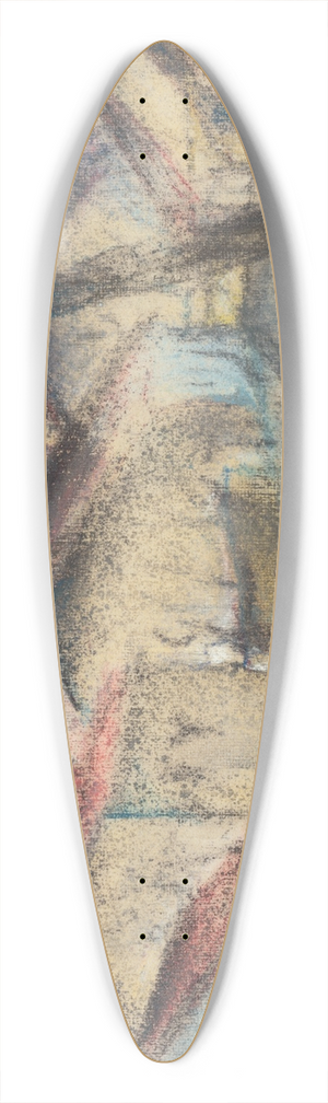 Kontantn Bauer - Ulica na perifri 39.3 inch art pintail longboard deck