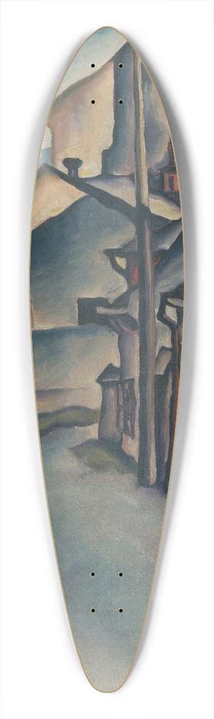 Kontantn Bauer - Ulika 39.3 inch art pintail longboard deck